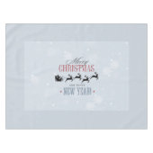 Nappe Noël de Santa and his Flying (Devant (Horizontal))