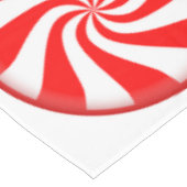 Nappe Noël de sucrerie de menthe poivrée Joyeux (Angle)