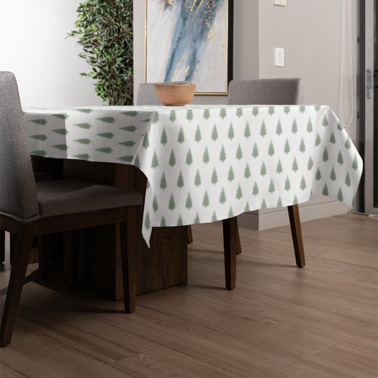 Nappe Noël des arbres boisés