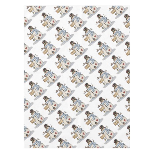 Nappe Noël des motoneiges (Devant)