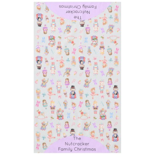 Nappe Noël des noisettes (Devant)