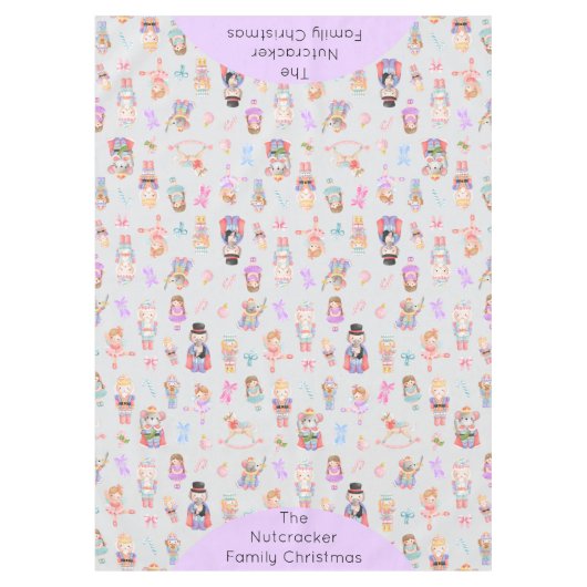 Nappe Noël des noisettes (Devant)