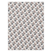 Nappe Noël des rennes rustiques (Devant)