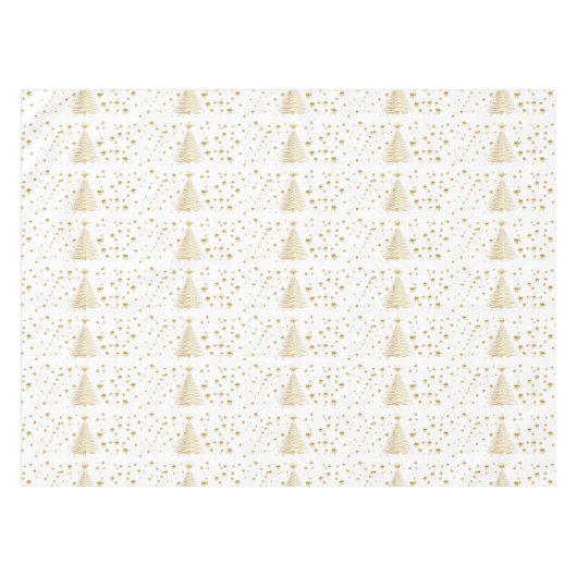 Nappe Noël doré (Devant (Horizontal))