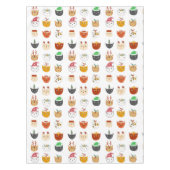 Nappe Noël drôle de chat (Devant)