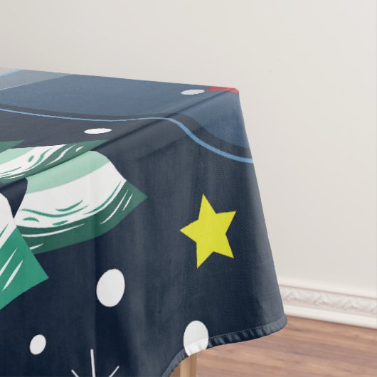 Nappe noël enlèvement alien bigfoot yeti sasquatch (In Situ)