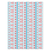Nappe Noël et l'hiver ont tricoté le motif (Devant)