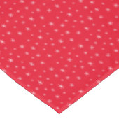 Nappe Noël Fête Rouge avec Flèches blanches (Angle)