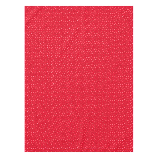 Nappe Noël Fête Rouge avec Flèches blanches (Devant)
