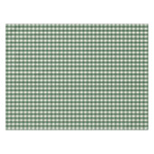 Nappe Noël Gingham Vert Pin (Devant (Horizontal))