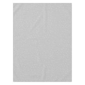 Nappe Noël gris étoile blanche (Devant)