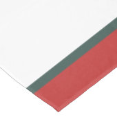 Nappe Noël/hiver Mignonne Ours et renard (Angle)