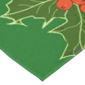 Nappe Noël Holly Red Berries (Angle)