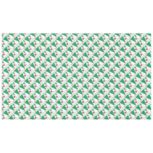 Nappe Noël Jolly moderne (Devant (Horizontal))