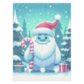 Nappe Noël mignon/yeti d'hiver (Devant)