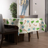 Nappe Noël Mignonne vacances Whimsical Cookie Coutouts