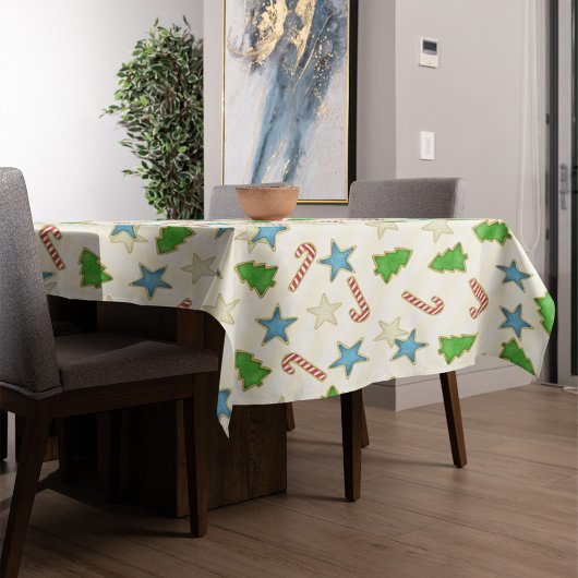 Nappe Noël Mignonne vacances Whimsical Cookie Coutouts