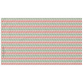 Nappe Noël moderne élégant rouge vert pastel (Devant (Horizontal))
