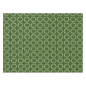 Nappe Noël Moderne Vert Fantaisiste (Devant (Horizontal))