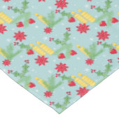 Nappe Noël, motif du nouvel an. (Angle)