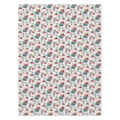 Nappe Noël Motif du village rose mignon (Devant)