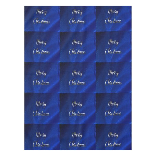 Nappe Noël noir (Devant)