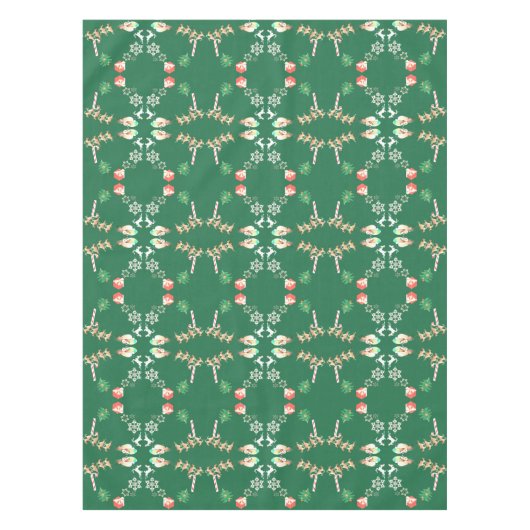 Nappe Noël Père Noël et ReindeerNappe (Devant)
