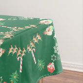 Nappe Noël Père Noël et ReindeerNappe (In Situ)