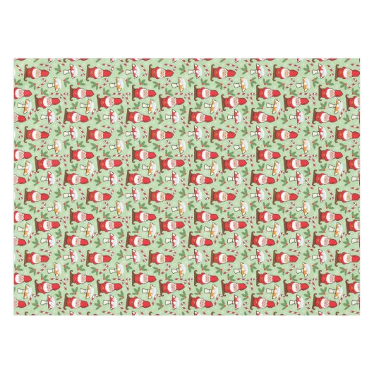 Nappe Noël Père Noël Gnomes Design (Devant (Horizontal))