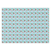 Nappe Noël Père Noël Golf avec Motif de rennes (Devant (Horizontal))