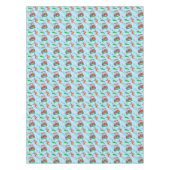 Nappe Noël Père Noël Golf avec Motif de rennes (Devant)