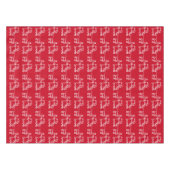 Nappe Noël Père Noël Sleigh Reindeer Festif hiver (Devant (Horizontal))