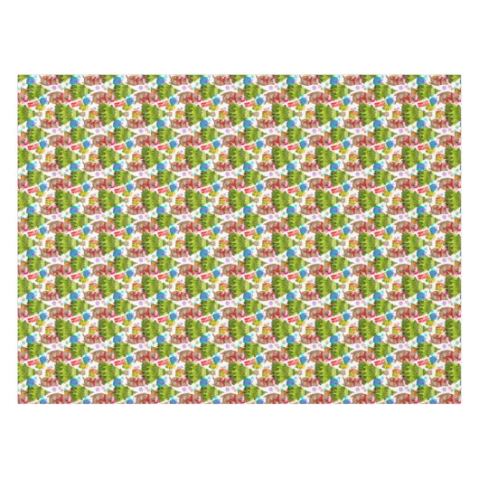 Nappe Noël Quokka australien (Devant (Horizontal))