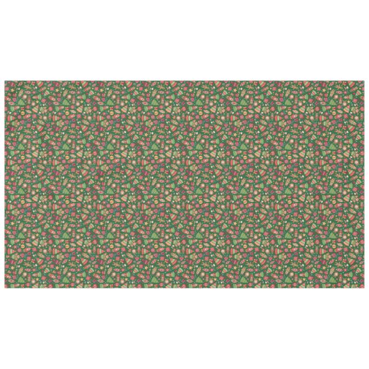 Nappe Noël rétro (Devant (Horizontal))