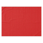 Nappe Noël Rouge Blanc Snowflakes Vacances Décor (Devant (Horizontal))