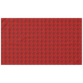 Nappe Noël Rouge Poinsettia (Devant (Horizontal))