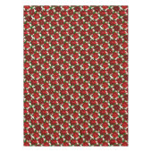 Nappe Noël Rouge Poinsettia (Devant)