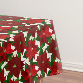 Nappe Noël Rouge Poinsettia (In Situ)