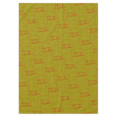 Nappe NOËL rouge sans couture motif avec LIGNES (Devant)