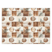 Nappe Noël rustique (Devant (Horizontal))