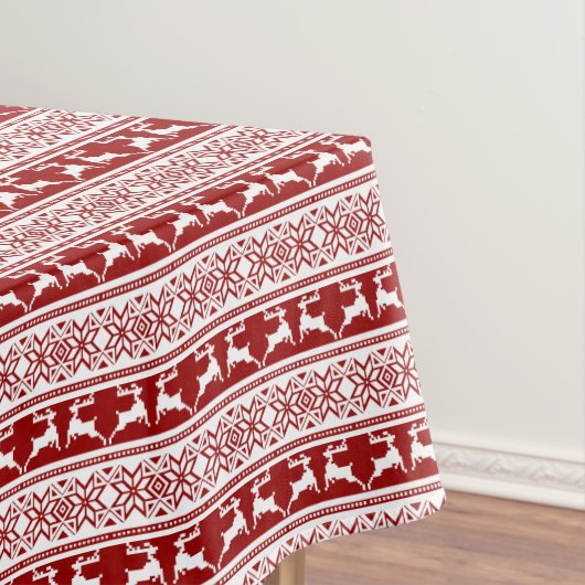 Nappe Noël scandinave renne (In Situ)