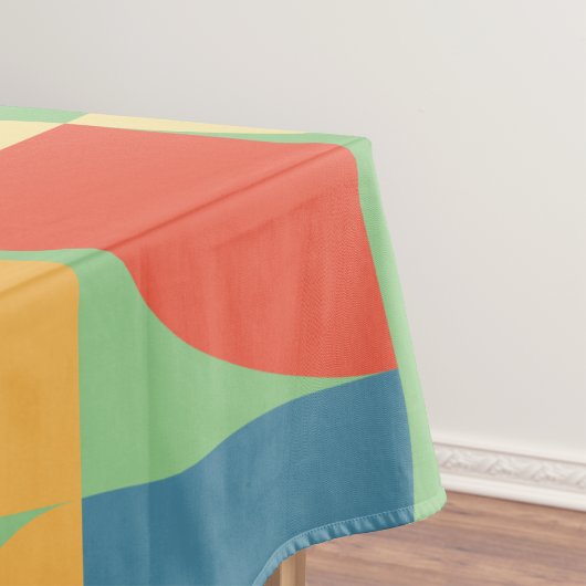 Nappe Noël scandinave rétro Abstrait du milieu du siècle