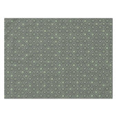 Nappe Noël Simple Green Snowflake Élégant Motif (Devant (Horizontal))