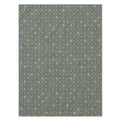 Nappe Noël Simple Green Snowflake Élégant Motif (Devant)