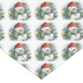 Nappe Noël Snowmen (Angle)