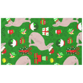 Nappe Noël sphynx chat père Noël sphinx (Devant (Horizontal))