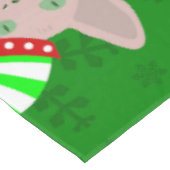 Nappe Noël sphynx chat père Noël sphinx (Angle)