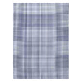 Nappe Noël Traditionnel Vichy Bleu (Devant)