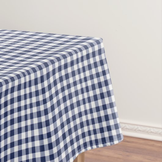 Nappe Noël Traditionnel Vichy Bleu (In Situ)