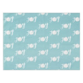 Nappe Noël Vacances Elégante Plage Turquoise Côte (Devant (Horizontal))